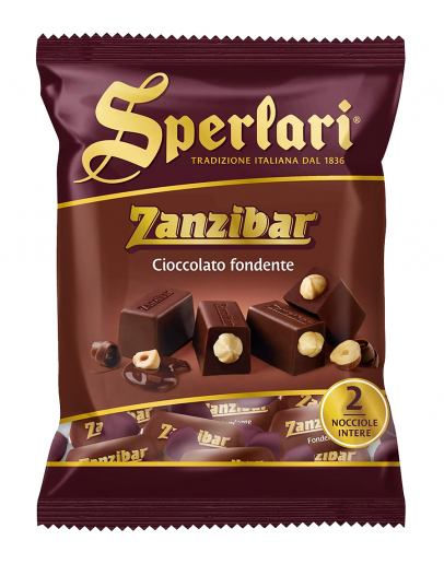 ZANZIBAR Cioccolato fondente con nocciole 117g